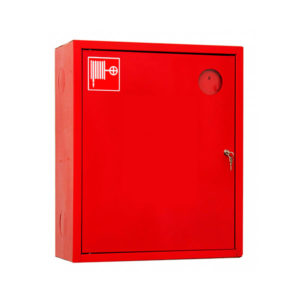 Шкаф пожарный навесной ШПК 310 навесной закрытый красный