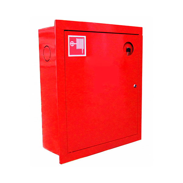 Шкаф пожарный навесной ШПК 310 встраиваемый закрытый красный