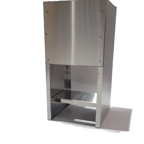 Подставка под огнетушитель П-15 сварная из нержавеющей стали Подставка под огнетушитель П-15 сварная из нержавеющей стали