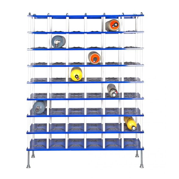 Стеллаж для хранения воздушных баллонов ПТС 74.00.301